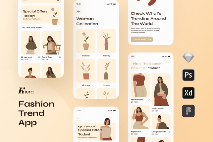 Kiera Fashion Trends App 