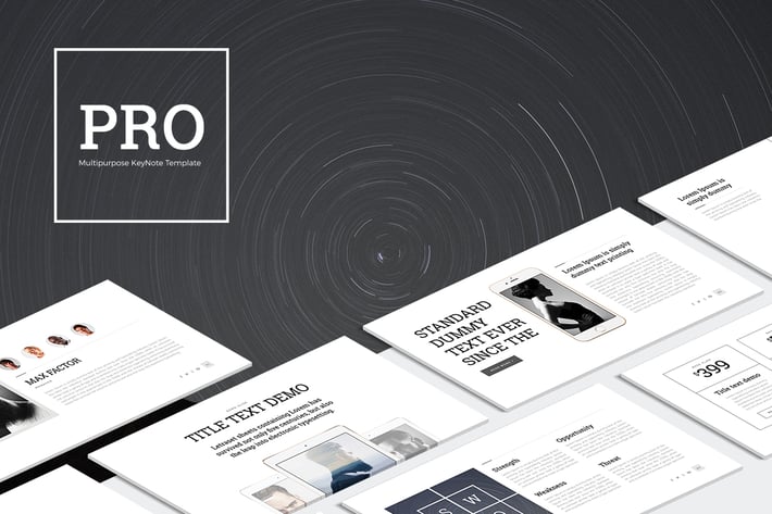 PRO Multipurpose Keynote Template