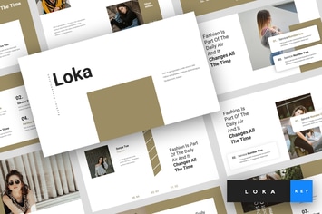 Loka - Fashion Keynote Template
