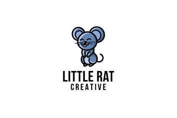 Little Rat Creative Logo Template