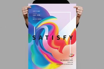 Satisfy Poster / Flyer