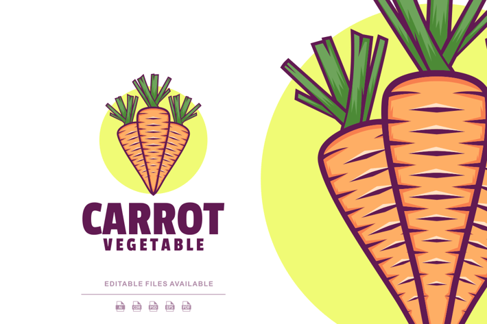 Carrot Simple Logo