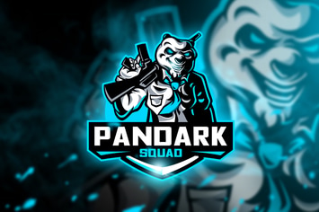 Pandark Squad - Mascot & Esport Logo 