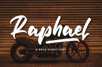 Bold Script Font