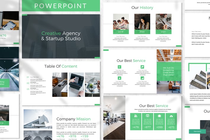 Donke - Business Powerpoint Template