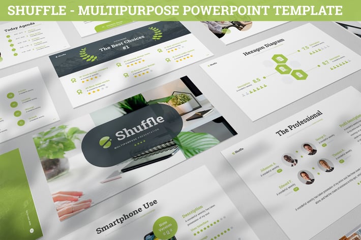 Shuffle - Multipurpose Powerpoint Template