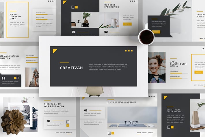 Creativan - Creative Business PowerPoint Template