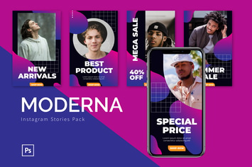 Moderna - Instagram Story Pack