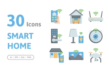 30 Smart Home Icons