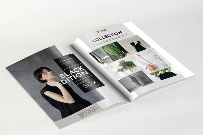 A4 Magazine Mockup