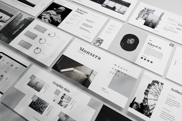 Monora - Monochrome Powerpoint Template
