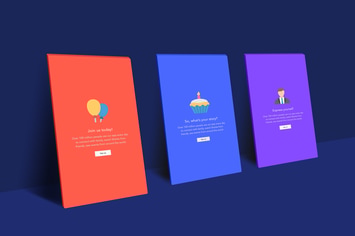 Realistic App Screen Mock-up