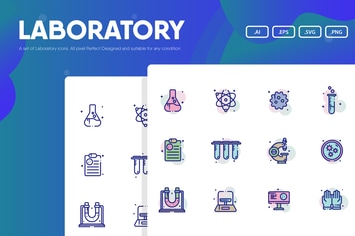Laboratory Icon Pack