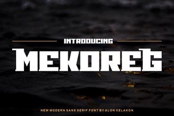 Mekoreg Font