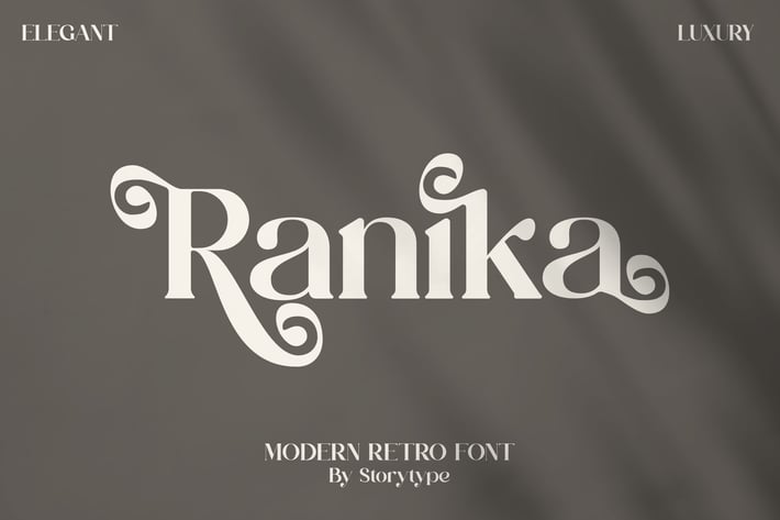 Ranika Modern Retro Font