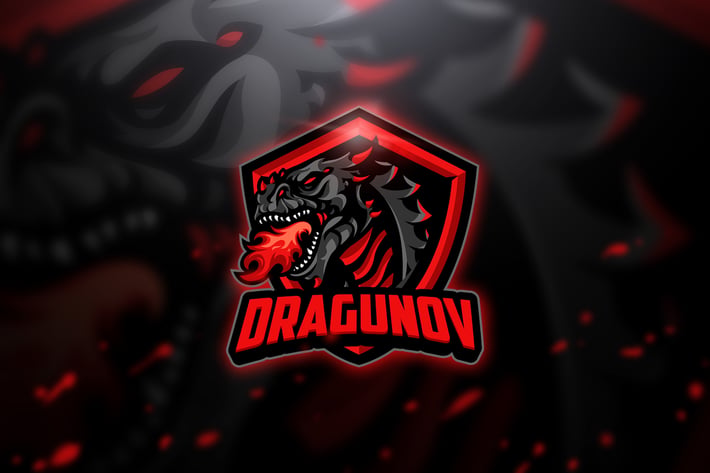 Dragunov - Mascot & Esport Logo