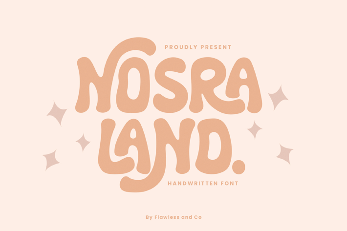 Nosra Land - Handwritten Brand Font
