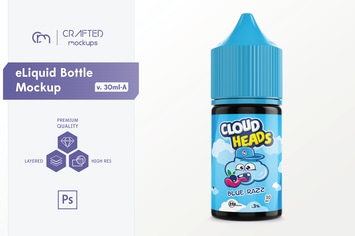 eLiquid Bottle Mockup v. 30ml-A