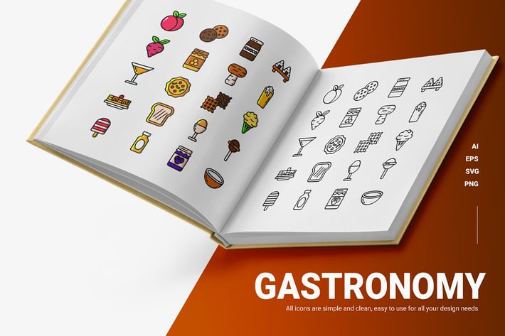 Gastronomy- Icons