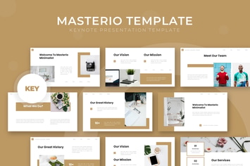 Masterio - Keynote Template
