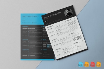 Clean Resume Template Vol.1