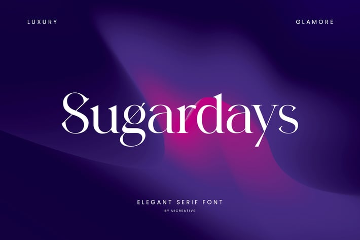 Sugardays Elegant Serif Font
