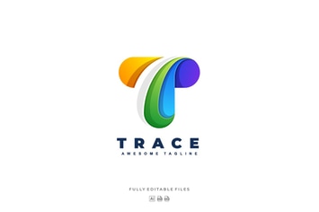 Letter T Colorful Logo