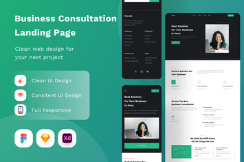 Business Consultation Landing Page