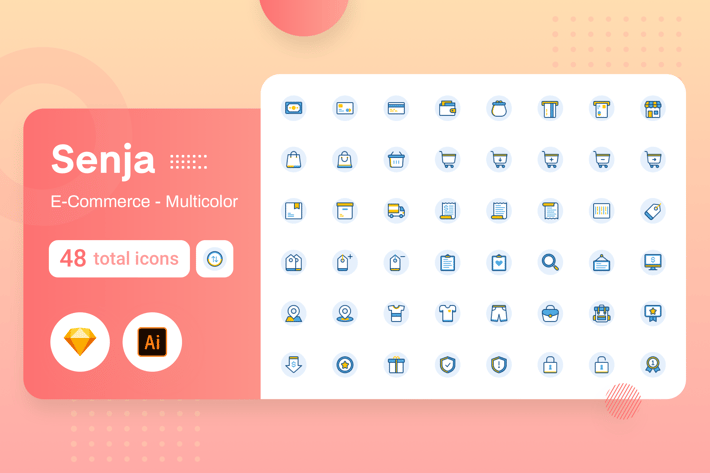 Multicolor Senja - E-Commerce 