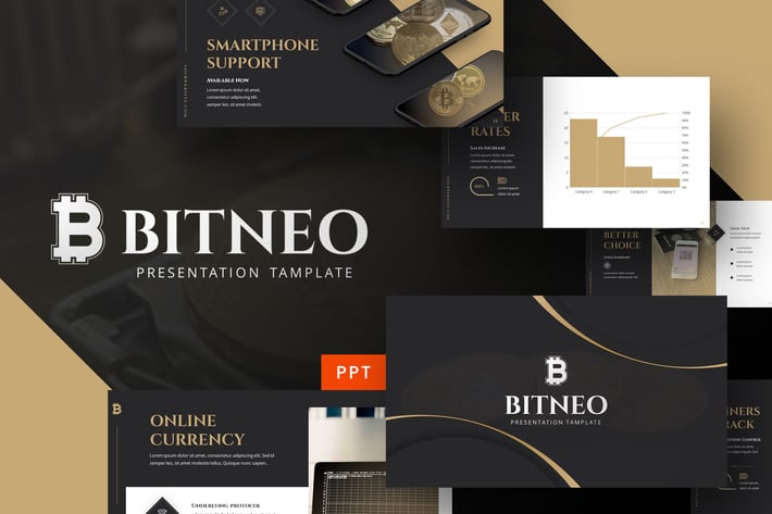 Bitco - Cryptocurrency Powerpoint Template