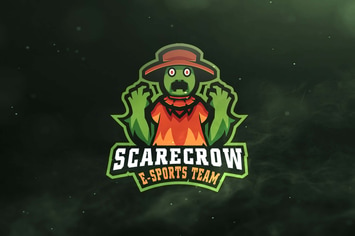 Scarecrow Sport and Esports Logos