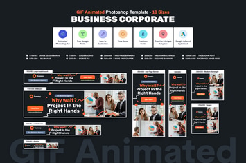 GIF Banners - Business, Corporate Banners Ad