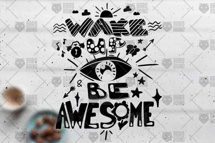 Motivational Overlay - Wake Up And Be Awesome