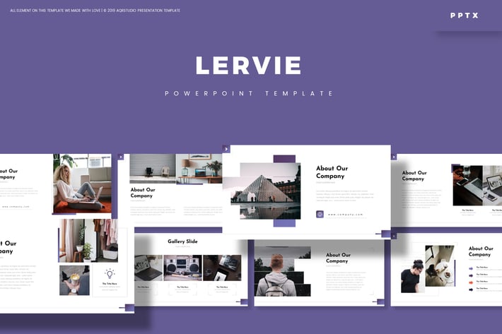 Lervie - Powerpoint Template