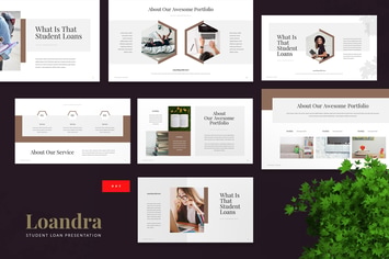 Loandra - Student Loan Powerpoint Template