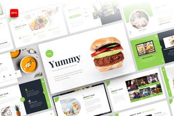Yummy-Food PowerPoint Template