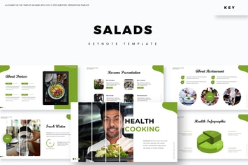 Salads - Keynote Template
