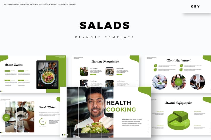 Salads - Keynote Template