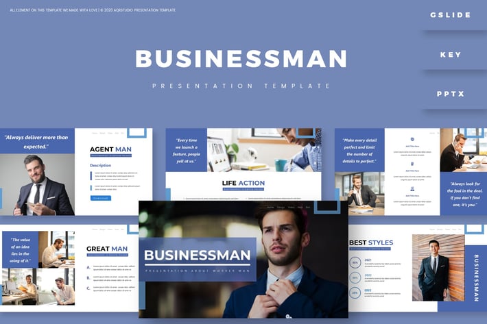 Businessman - Presentation Template