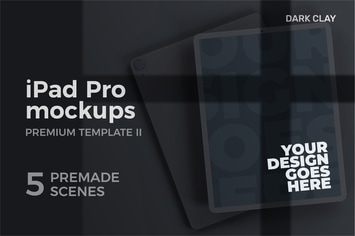 iPad Pro Mockups - Premium Template II