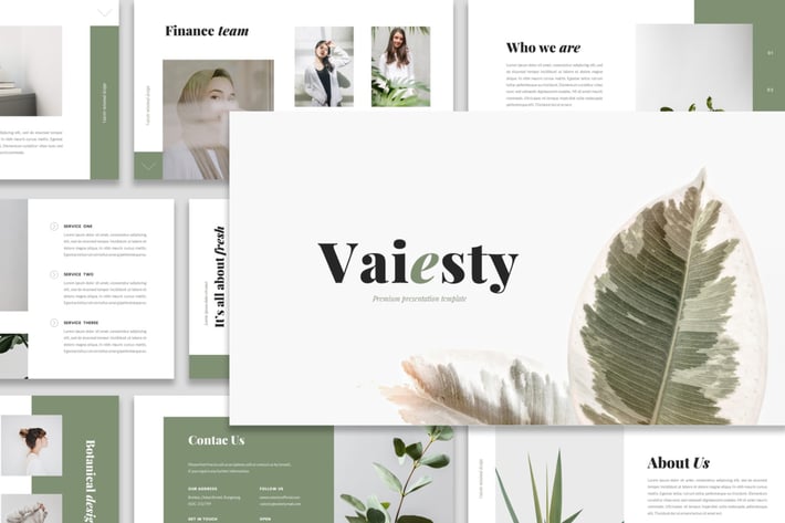 Vaiesty - Creative Powerpoint Template