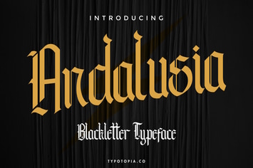 Andalusia – The Blackletter Typeface