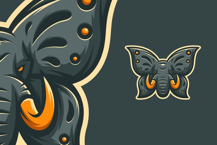 ELBUT - ELEPHANT & BUTTERFLY