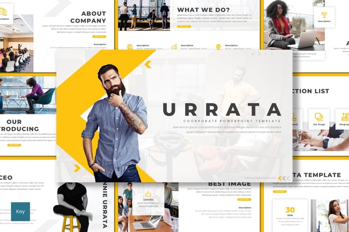 Urrata - Business Keynote Template
