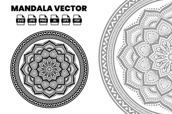 Mandala Vector Illustration