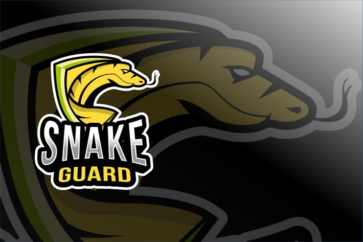 Snake Guard Esport Logo Template