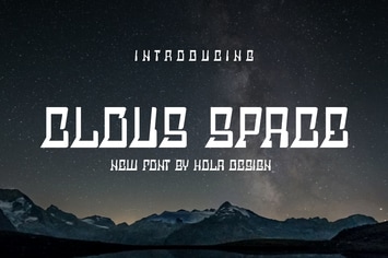 Clous Space Font