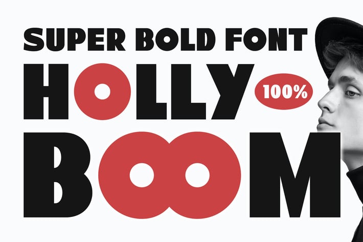 Holly Boom Advertisement Font