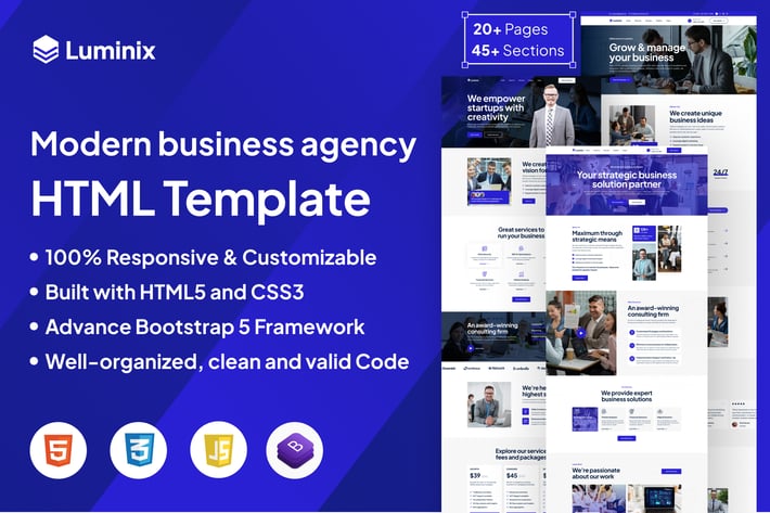 Luminix - Business Consulting HTML5 Template