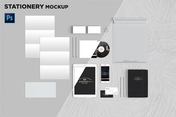 Brand Identity / Stationery Mockup 06